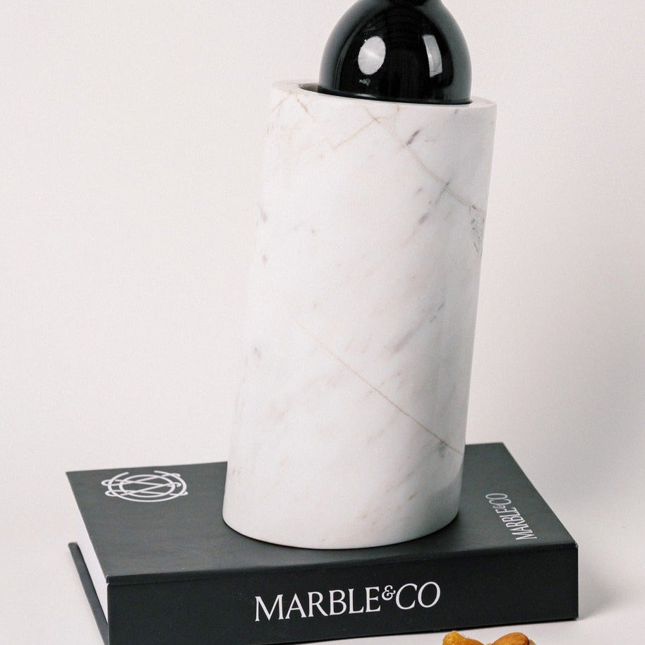 Marble Wine Holder - Pisa Wine Holder