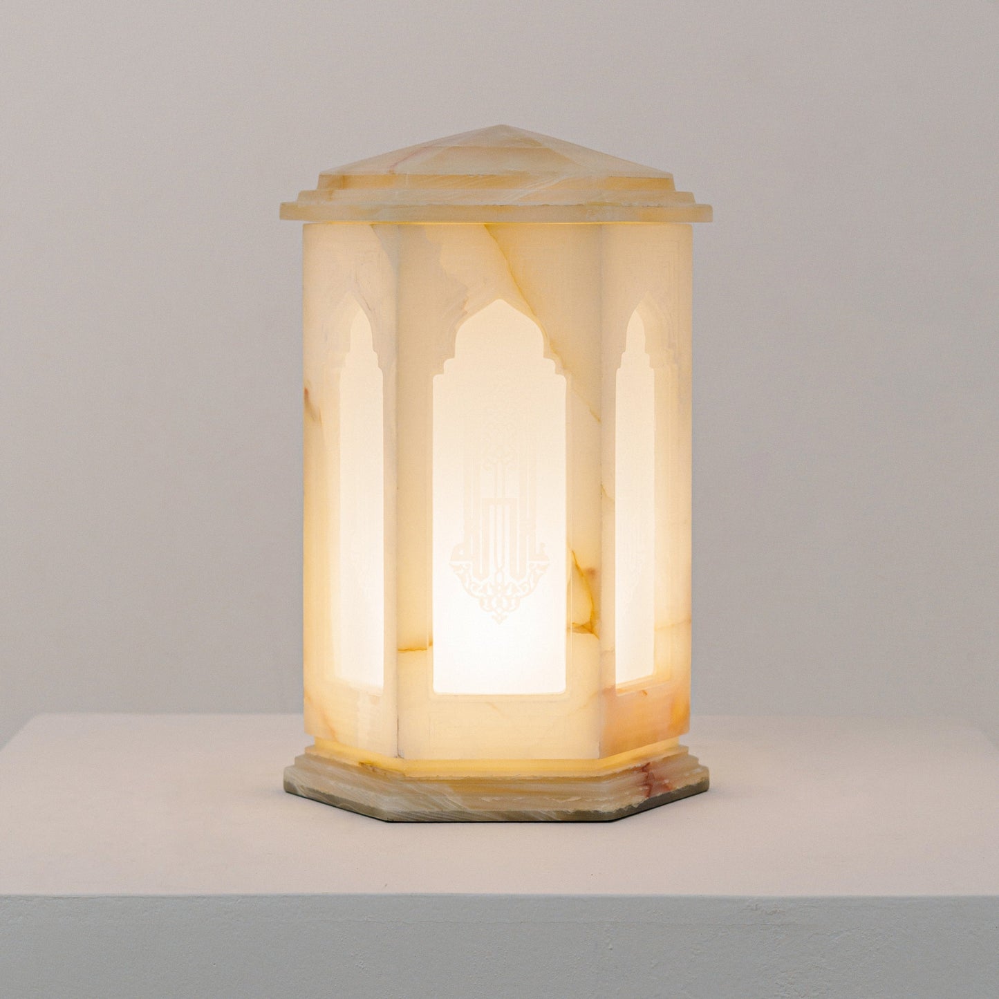 Sacred Lights - Lunora Onyx Lantern
