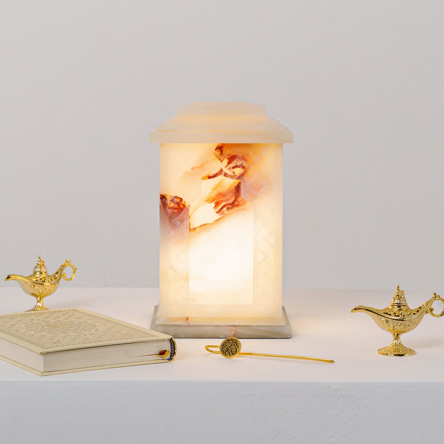 Sared Lights - Ziya Onyx Lantern