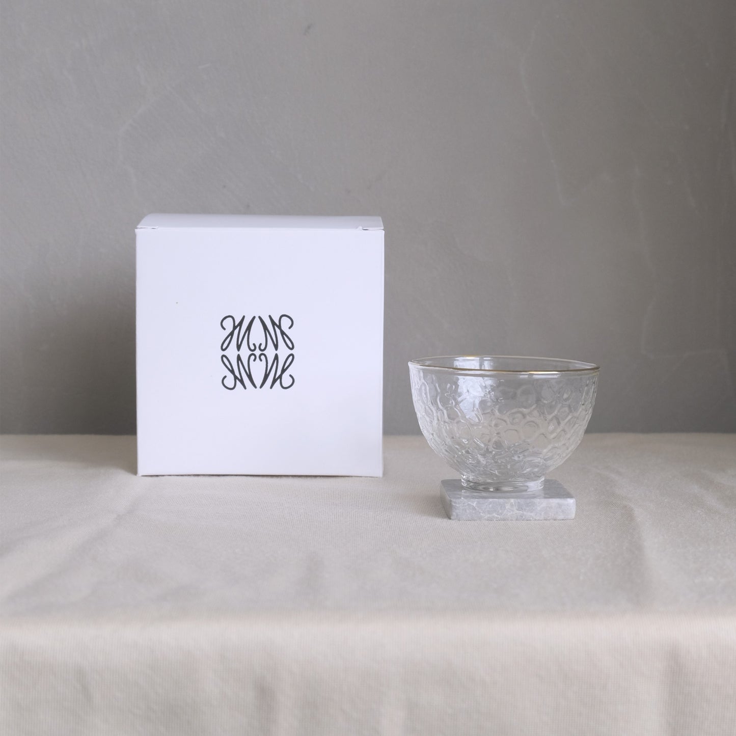 Mini Marble Tea Cup Rectangel Coaster