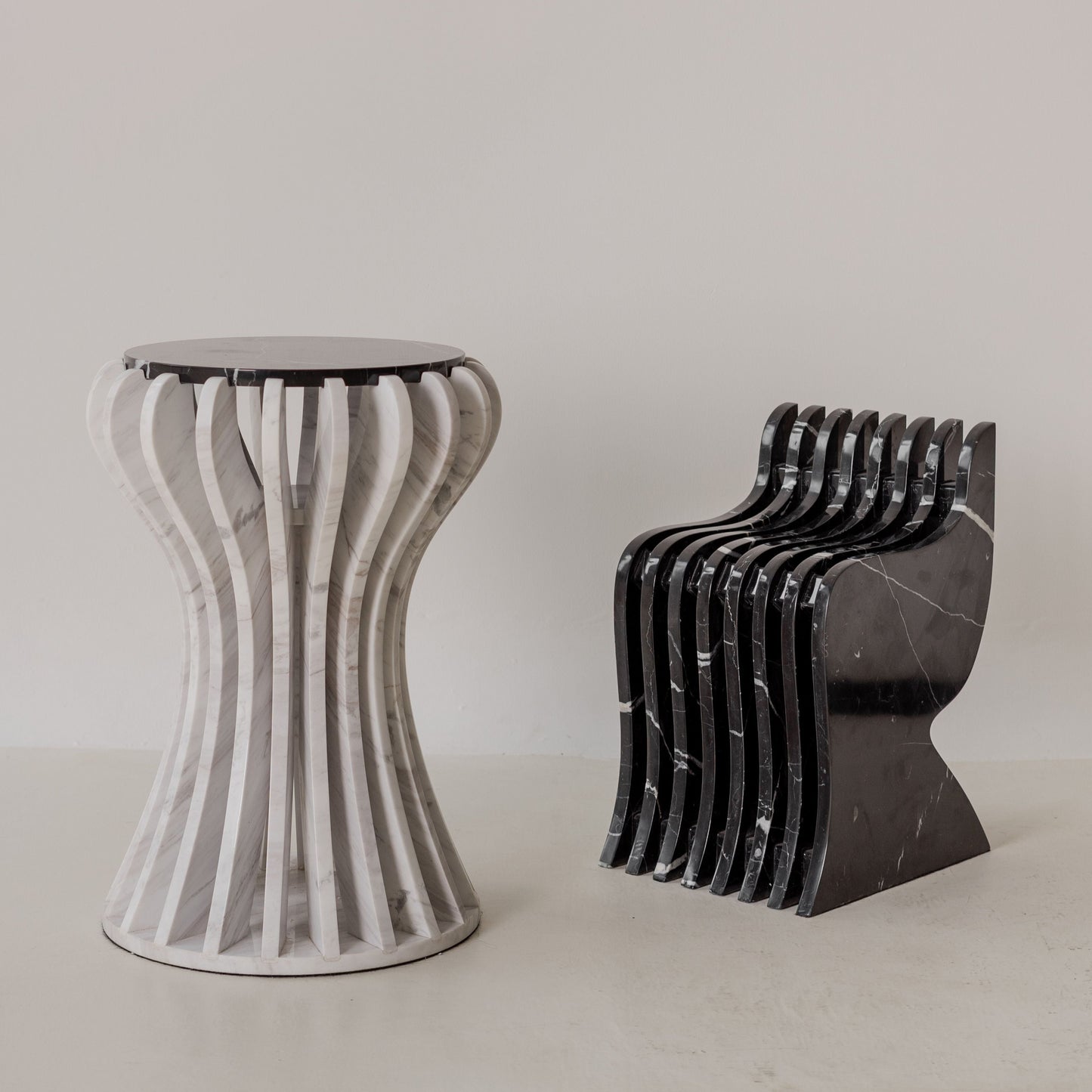 Benito Marble Stool