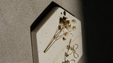 Exagono Marble Coaster