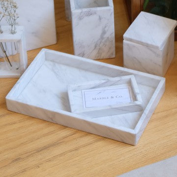 Bacinella Tray Marble Medium