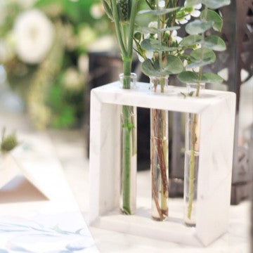 A Tre Buche Marble Vase