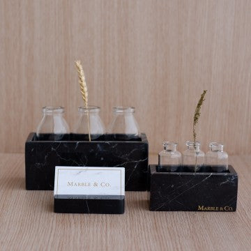 Scatola Da Tre Bottiglie Marble Regular