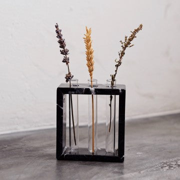 A Tre Buche Marble Vase