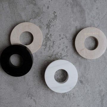 Doughnut Marble Coaster