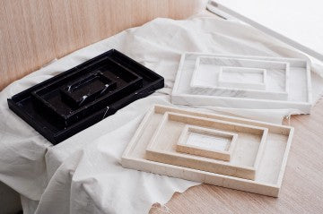 Bacinella Tray Marble Large