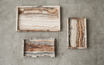 Bacinella Tray Marble Medium