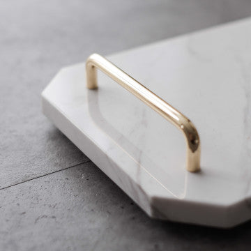 Orecchio Octagonal Marble Tray