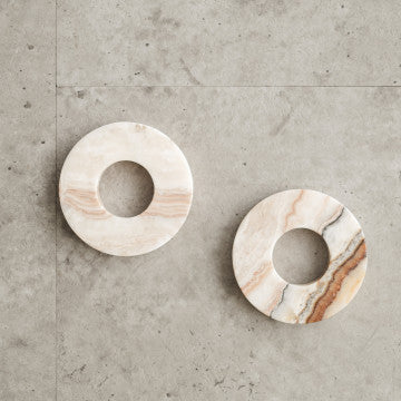 Doughnut Marble Coaster