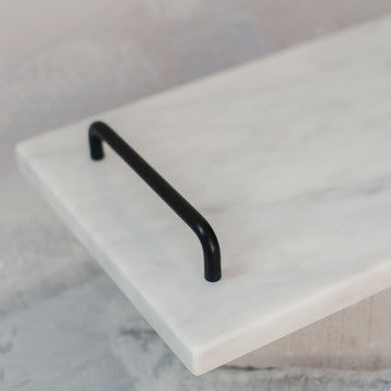 Orecchio Quadrato Marble Tray Large