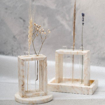 A Tre Buche Marble Vase