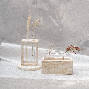 A Due Buche Marble Vase