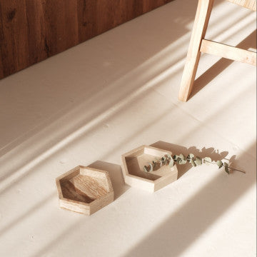 Exagono Marble Tray Large