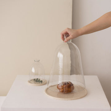 CUPOLA MARBLE SERIES / MARBLE DOME - WITH HANDLE