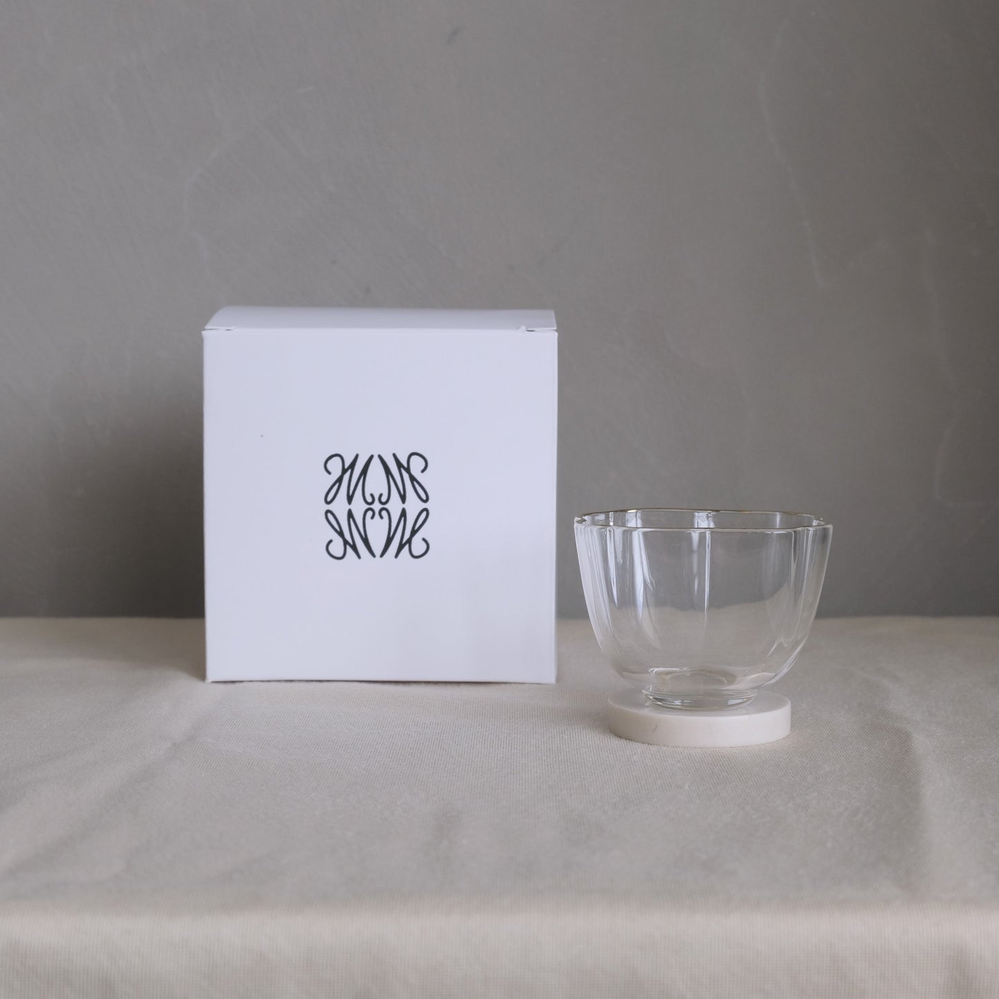 Mini Marble Tea Cup Round Coaster