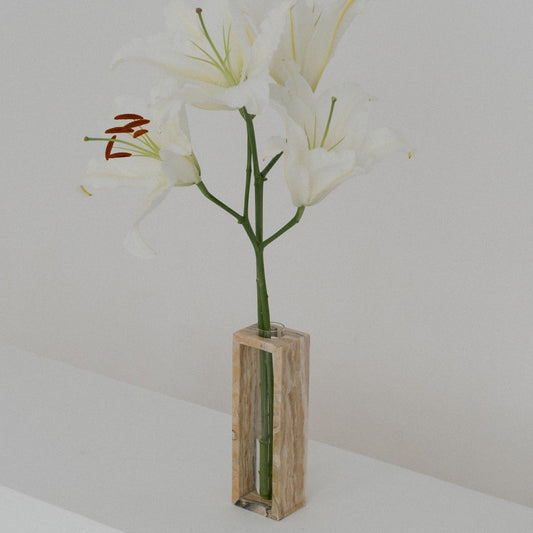 Un Grande Buco Marble Vase