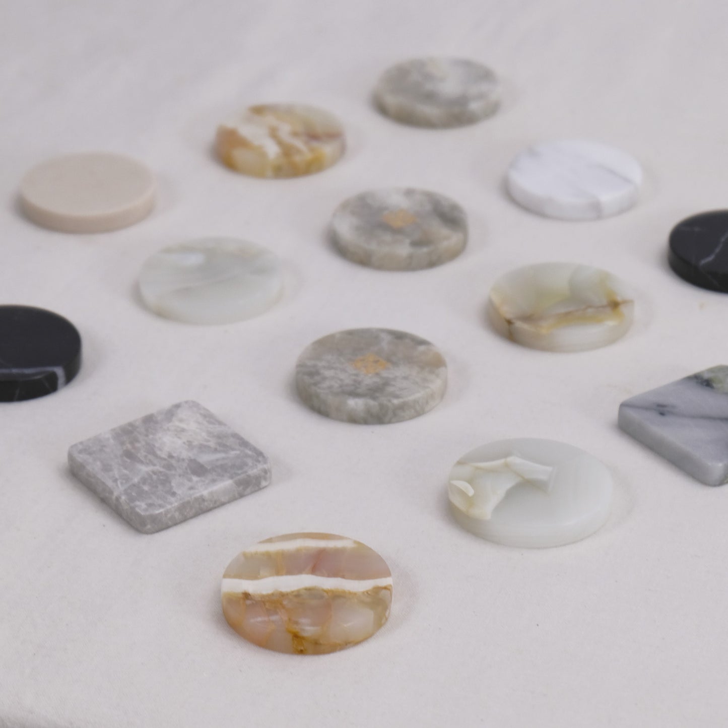 Mini Marble Tea Cup Rectangel Coaster