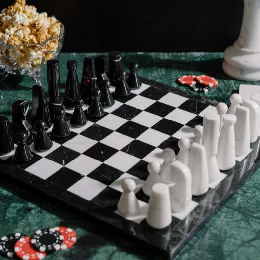 Luxe Marble Chess Kingdom