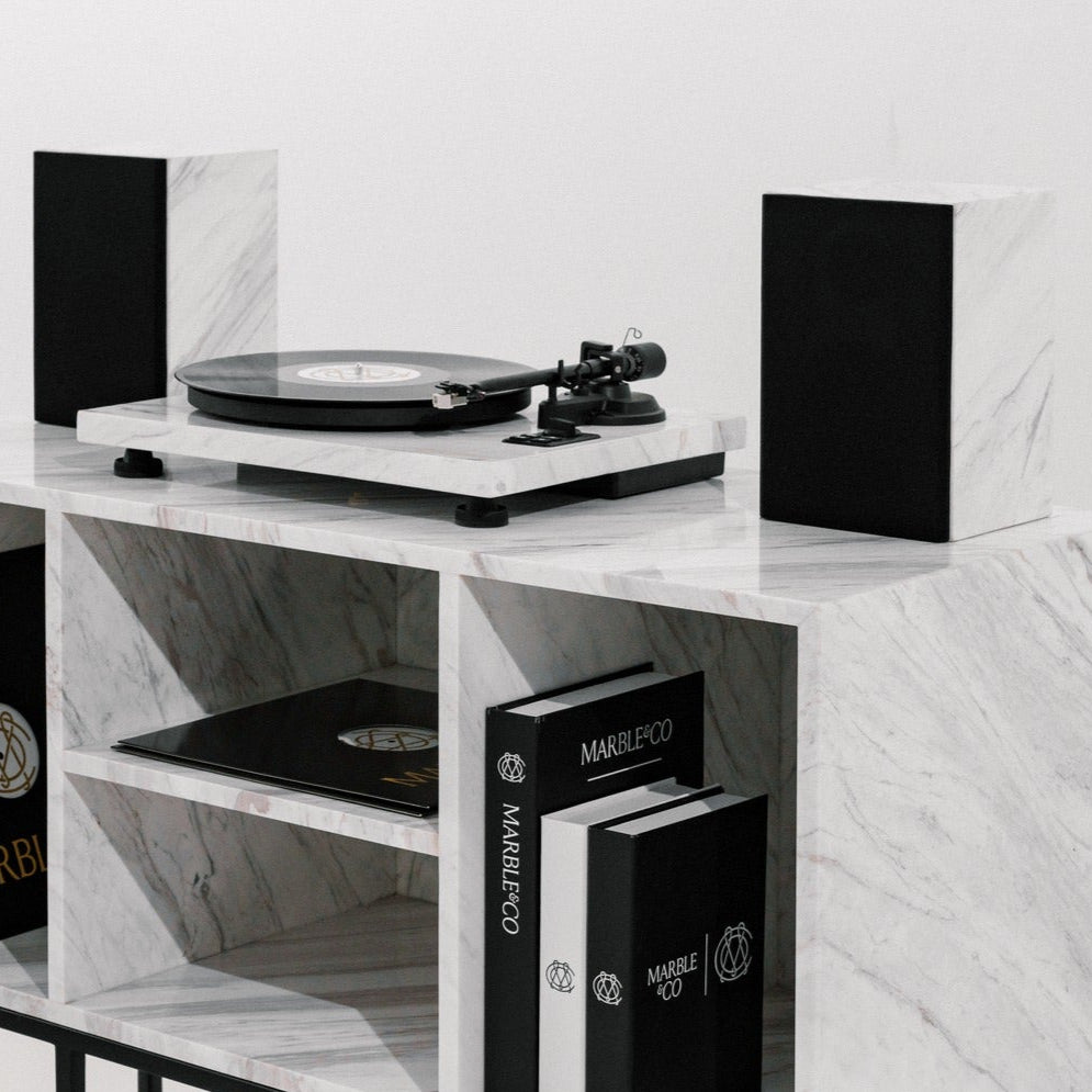 Sonata Marble Turntable Set – The Ultimate Vinyl Experience