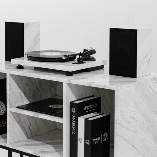 MARBLE LP PLAYER - SONATA MARBLE TURNTABLE