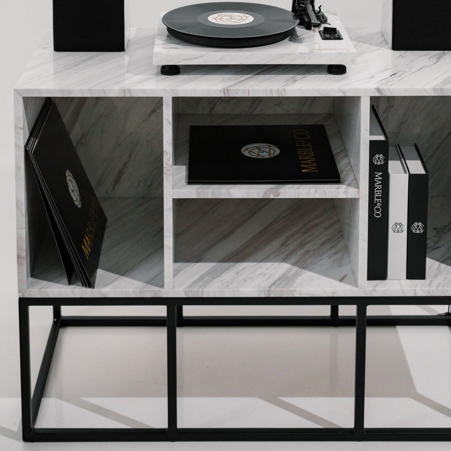 Marble Table - Sonata Vinyl Rack