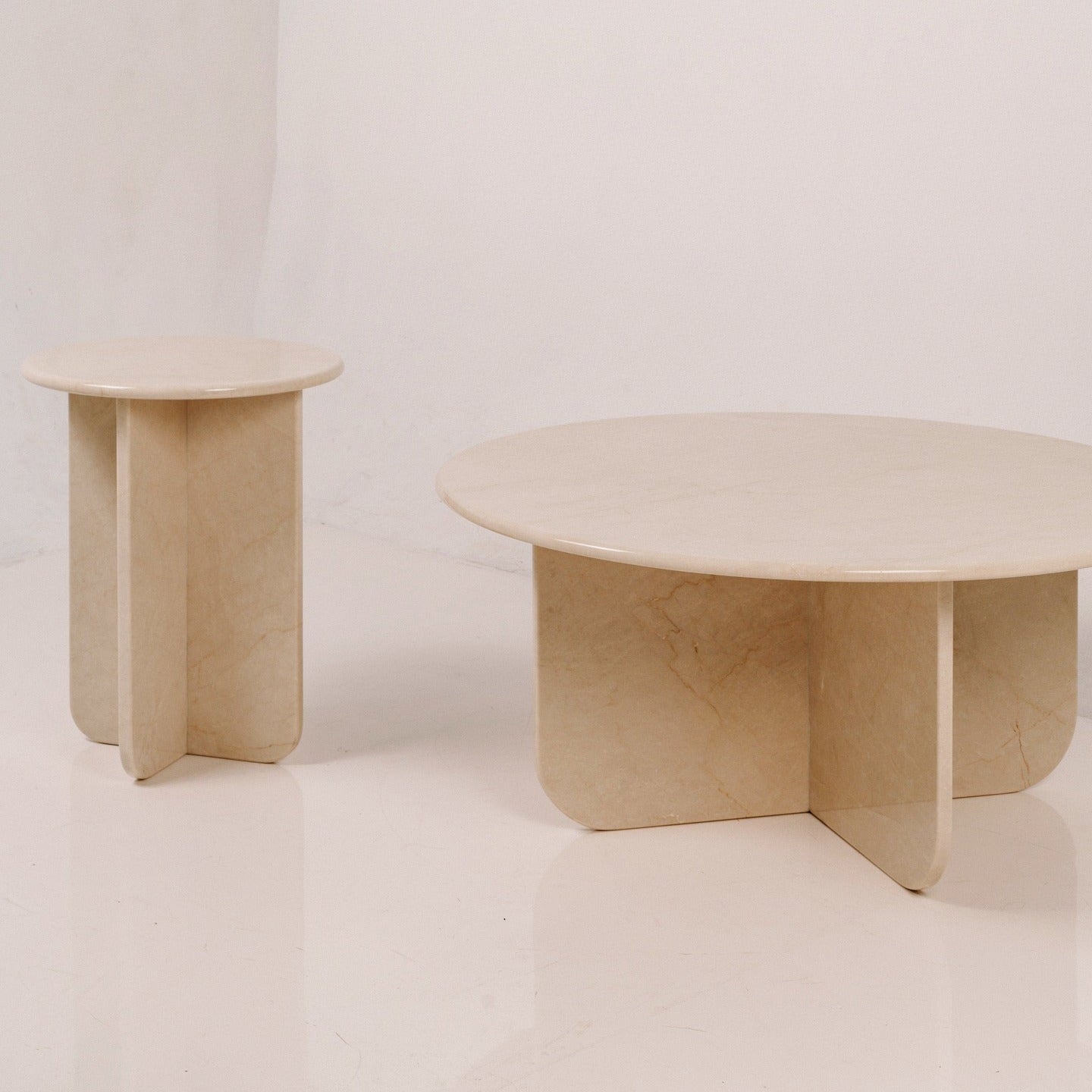 MARBLE TABLE - ZENNEST COFFEE TABLE SET