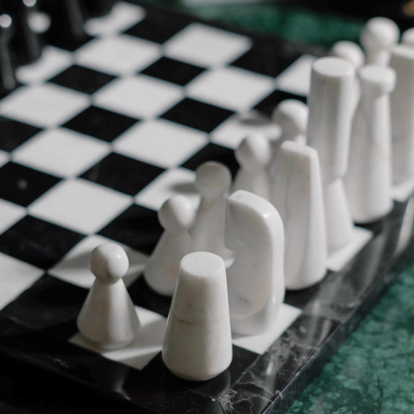 Luxe Marble Chess Kingdom