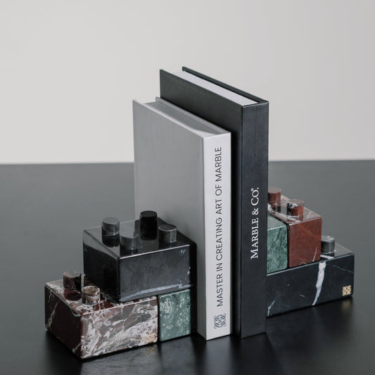 Fanciful Lego Bookends