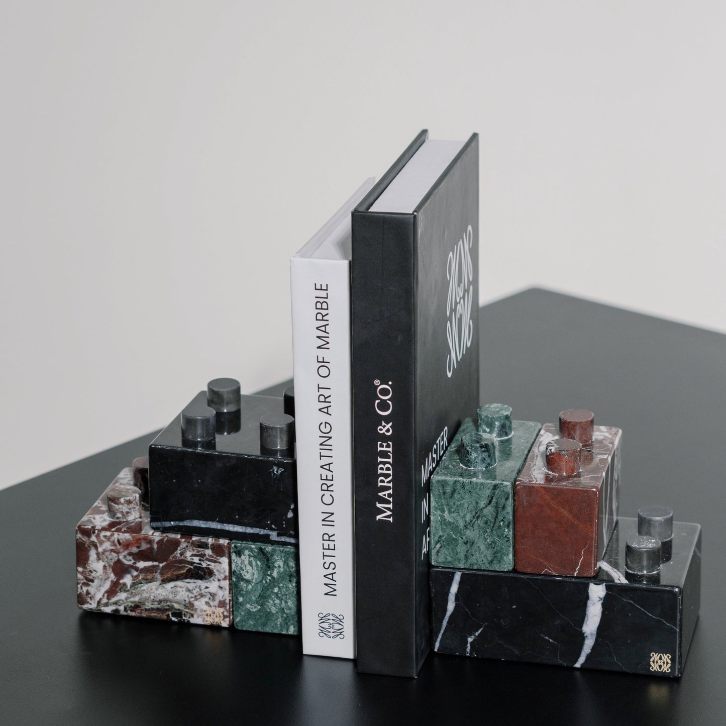 Fanciful Lego Bookends