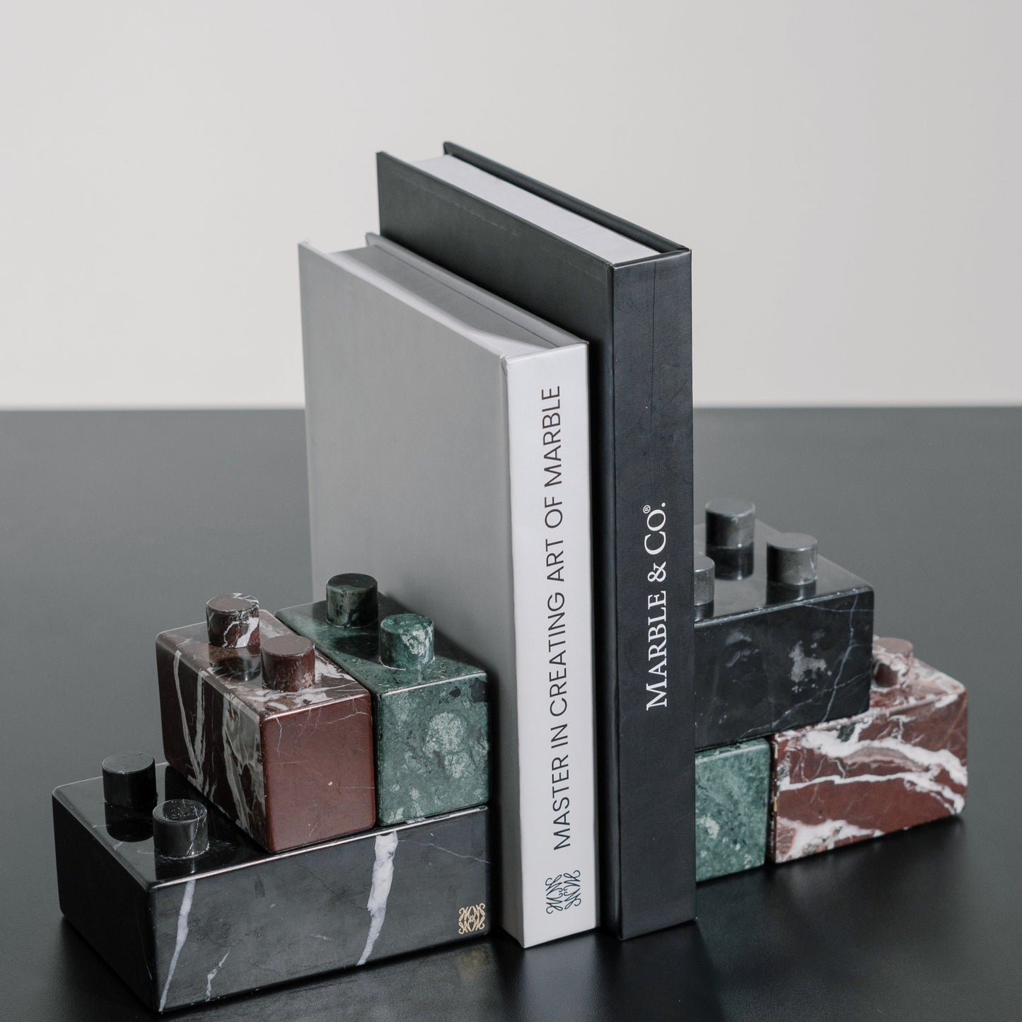 Fanciful Lego Bookends