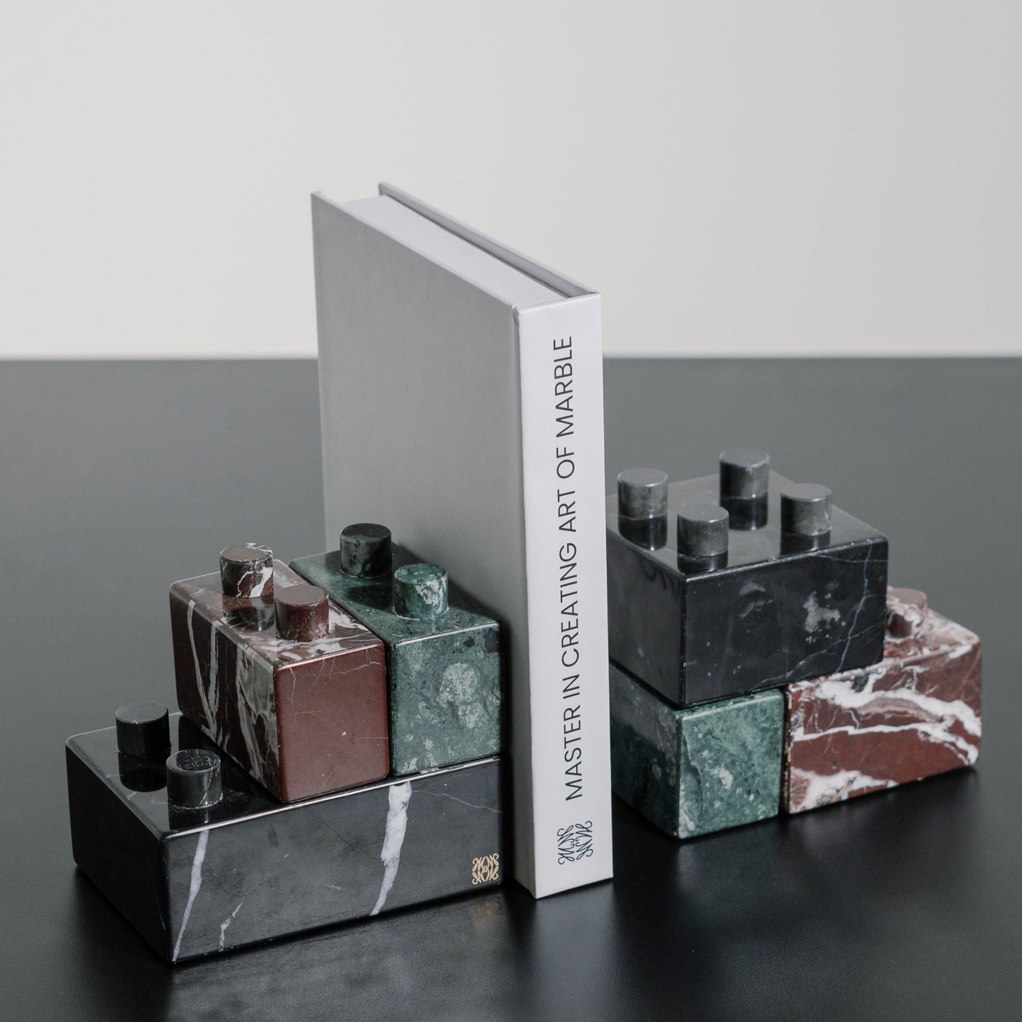 Fanciful Lego Bookends