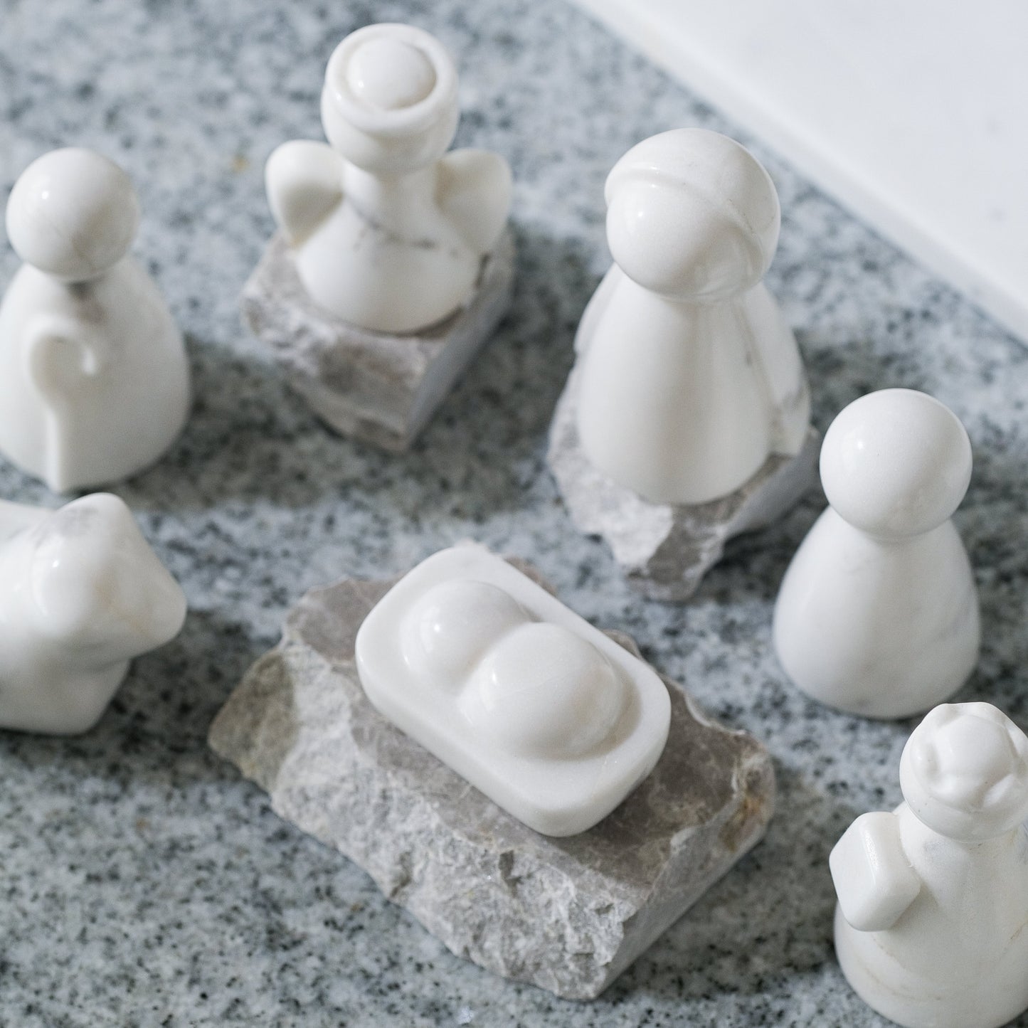 Nativity Scene – The Light of Christmas in Marble