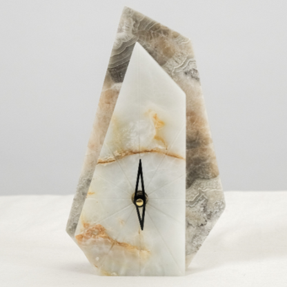 Ethereal - Hexaprism Marble Clock